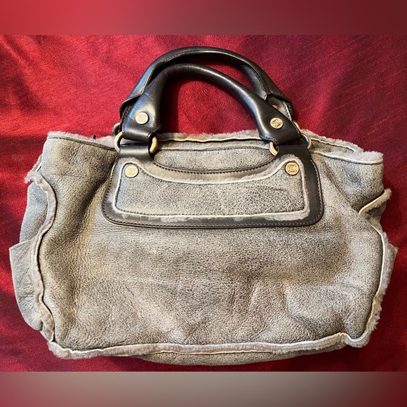 Céline Shearling Boogie Bag - Picture 3 of 7